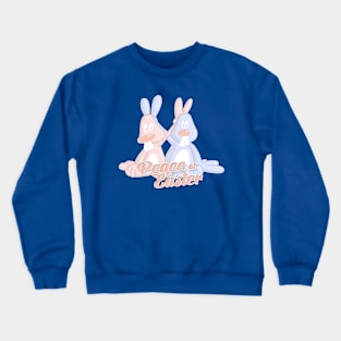 Peace At Easter Rabbits Crewneck Sweatshirt